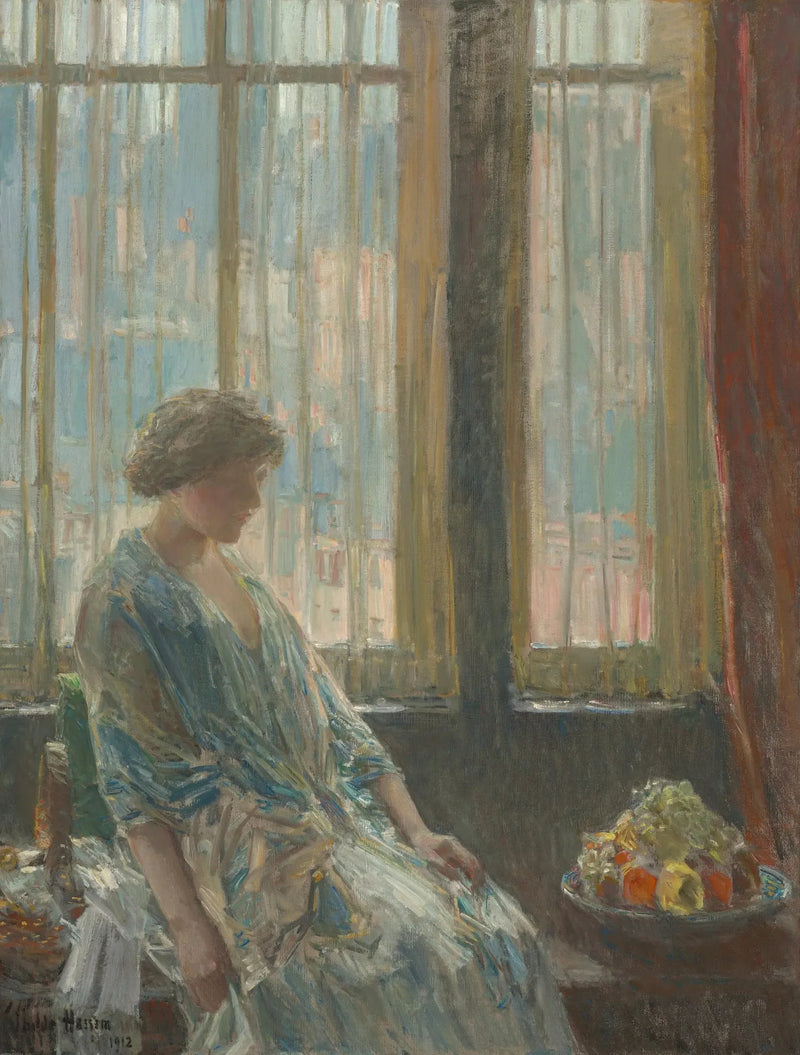La ventana de Nueva York - Childe Hassam