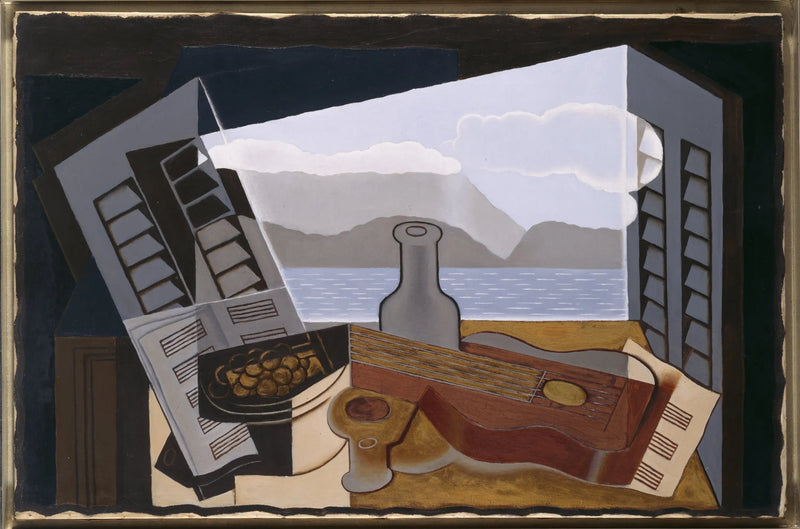 La ventana abierta - Juan Gris