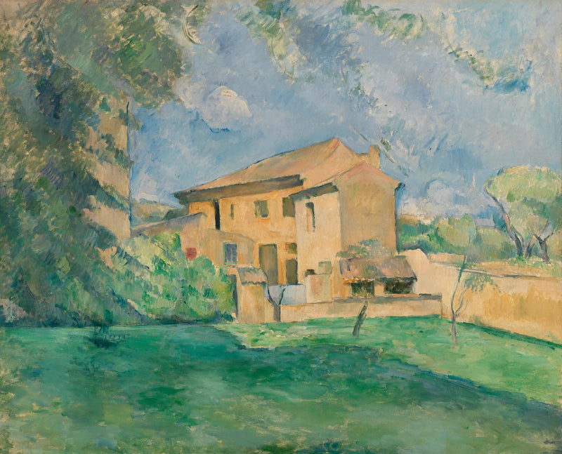 La Granja en Jas de Bouffan - Paul Cézanne
