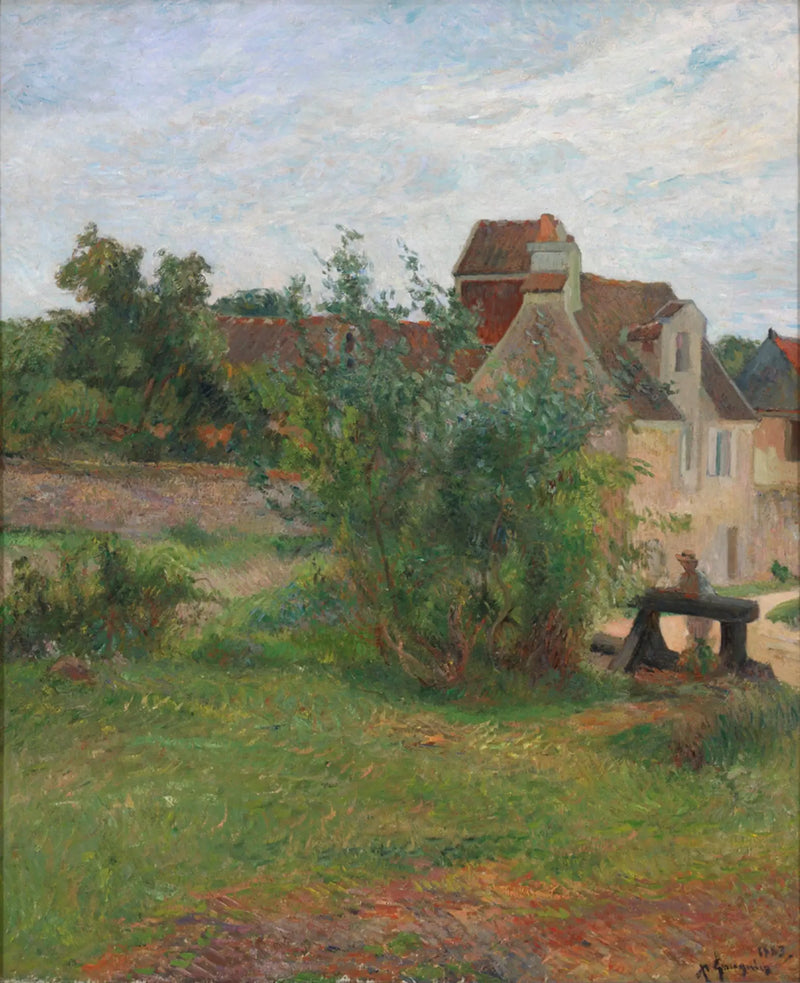 La Granja de Busagny en Osny - Paul Gauguin