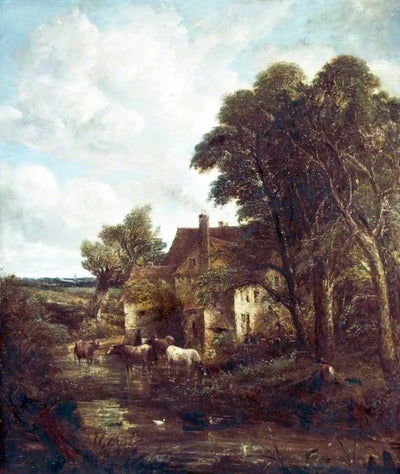 La Ferme de la Vallée - John Constable - Alpha Reproduction