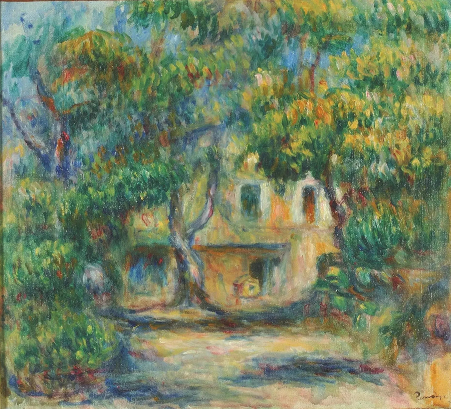 La Granja de las Colettes - Pierre-Auguste Renoir