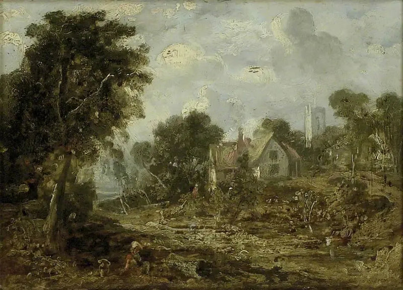 La granja Glebe - John Constable
