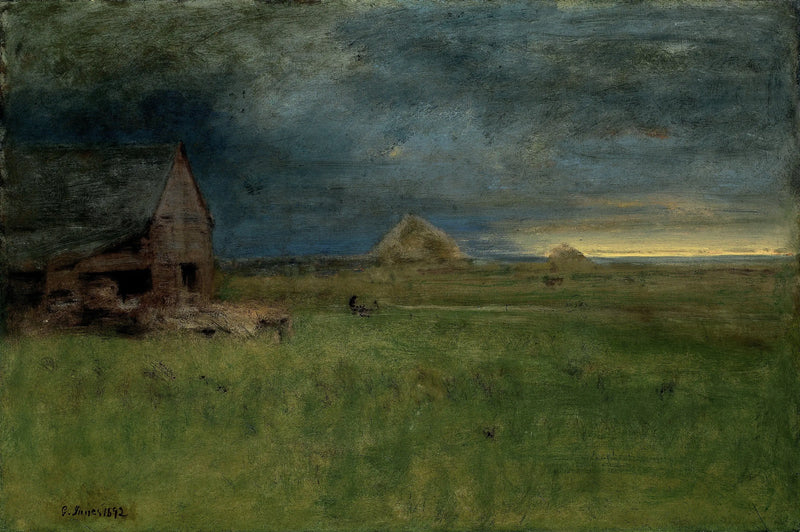 La granja solitaria, Nantucket - George Inness
