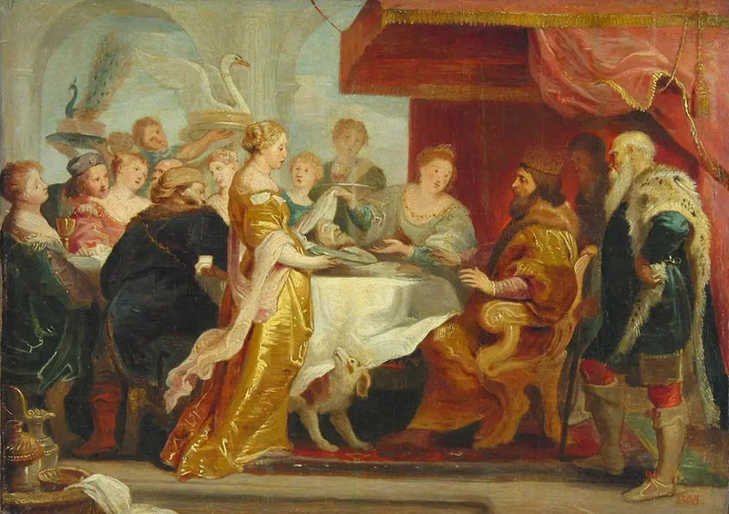 La fiesta de Herodes - Peter Paul Rubens