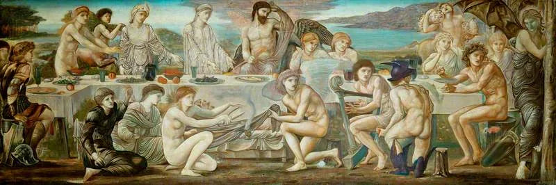 La fiesta de Pélée - Edward Burne-Jones