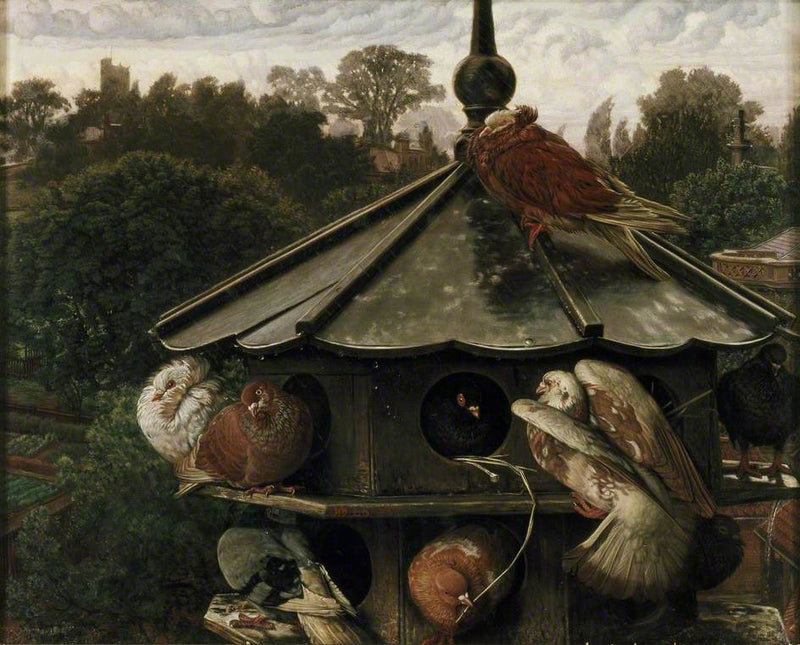 La Fiesta de San Swithin (El Palomar) - William Holman Hunt