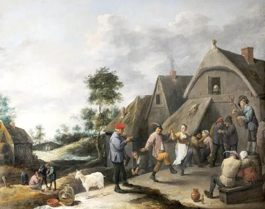 La fiesta del pueblo - David Teniers el Joven