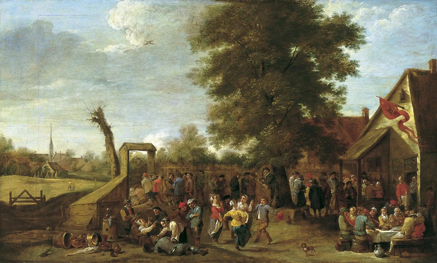 La Fiesta del Pueblo - David Teniers el Joven