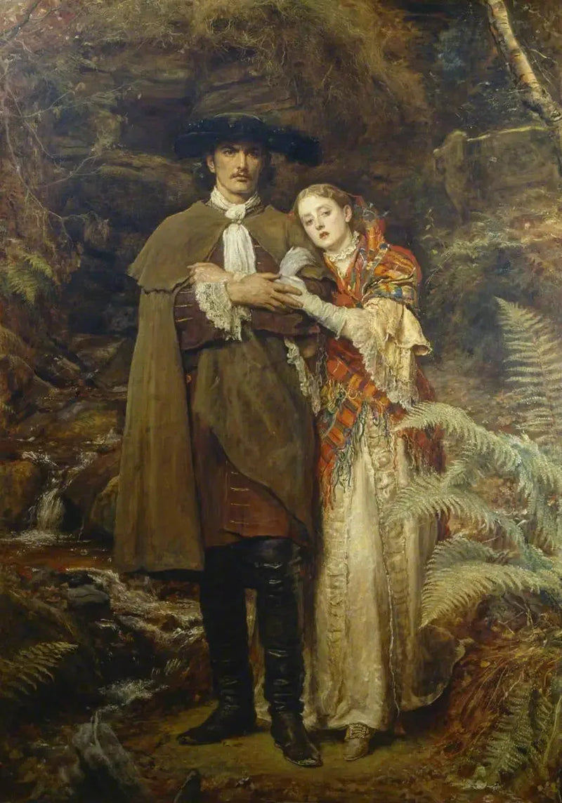 La Novia de Lammermoor - John Everett Millais