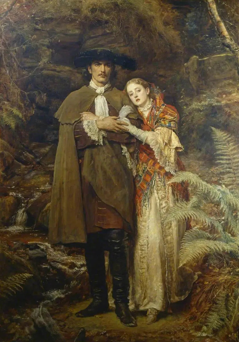 La Novia de Lammermoor - John Everett Millais