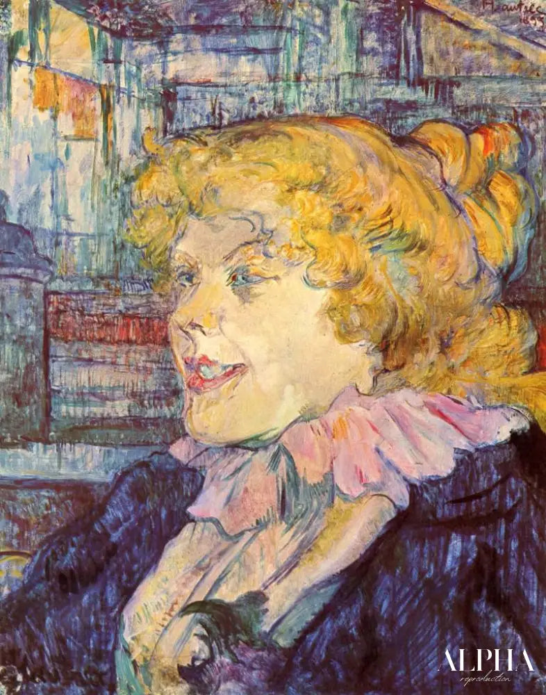 La fille anglaise de l'Etoile du Havre - Toulouse Lautrec - Reproductions de tableaux et peintures haut de gamme