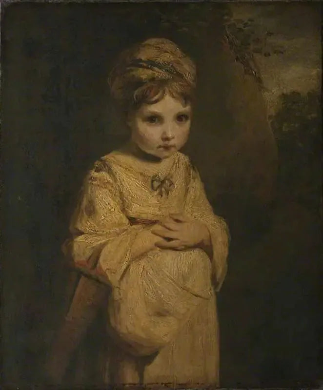 La chica con fresas - Joshua Reynolds