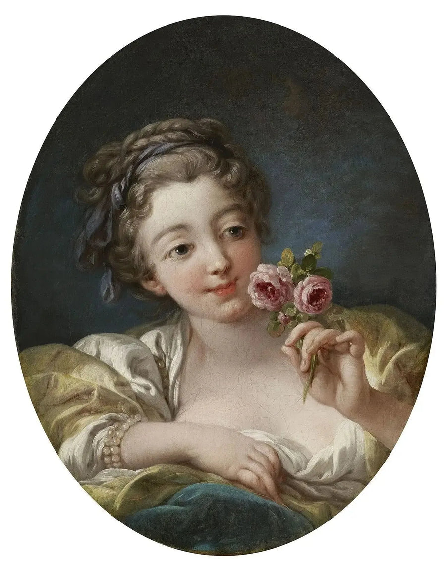 La chica de las rosas - François Boucher