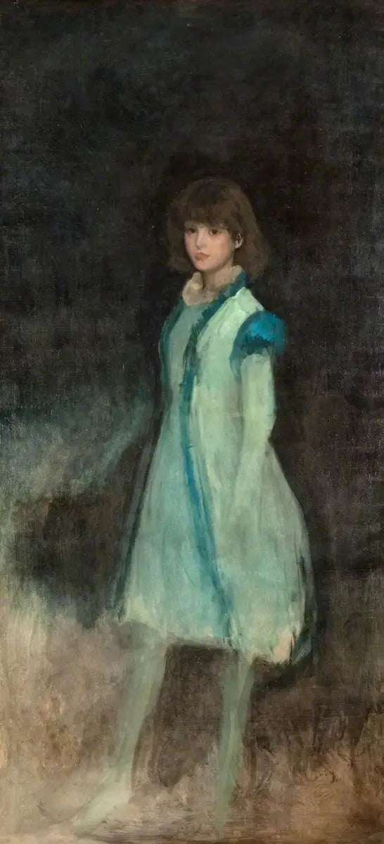 La niña azul: Connie Gilchrist - James Abbott McNeill Whistler