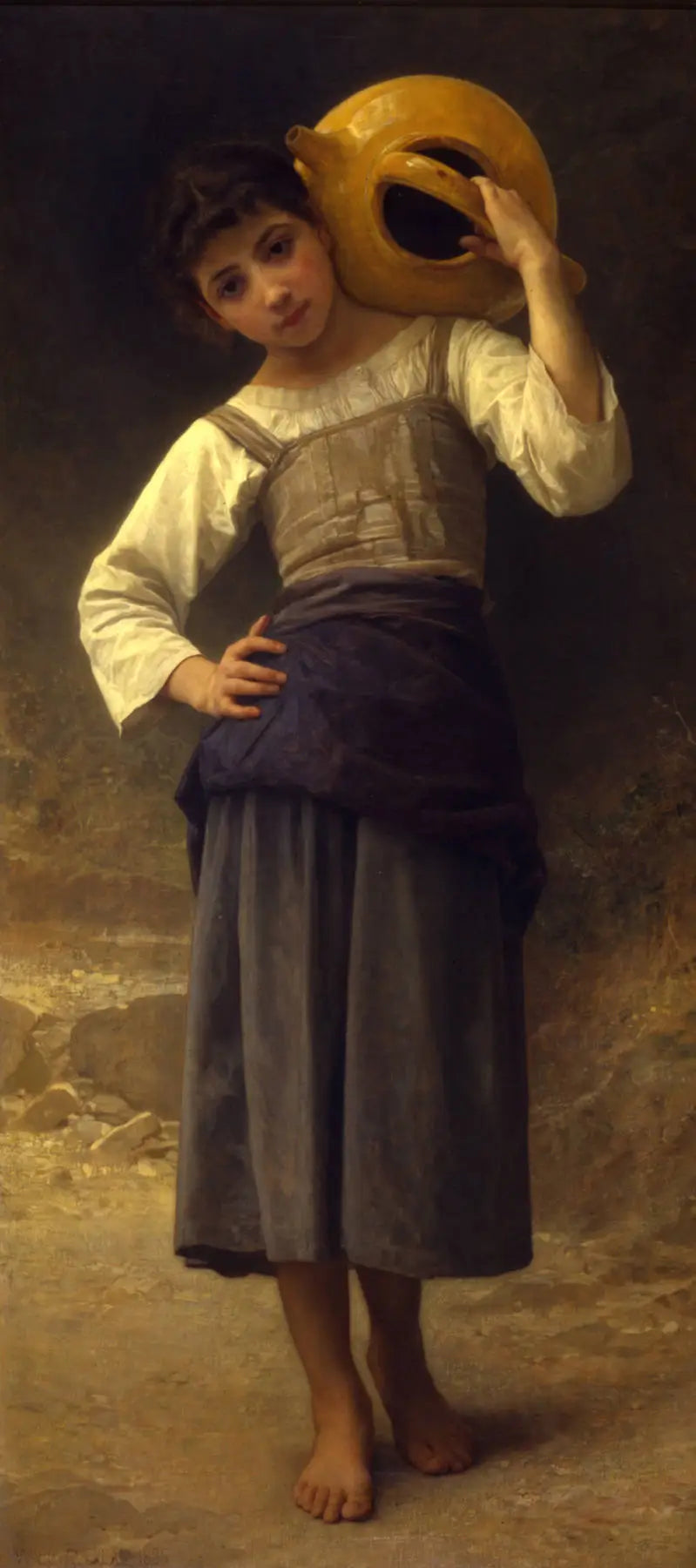 La niña del agua - Bouguereau