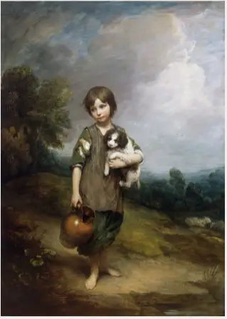 La chica del chalet - Thomas Gainsborough
