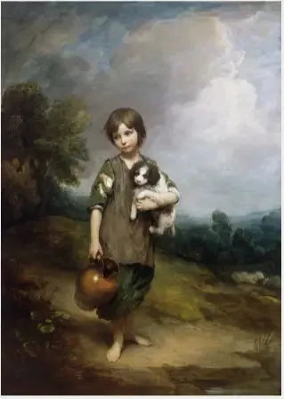 La chica del chalet - Thomas Gainsborough