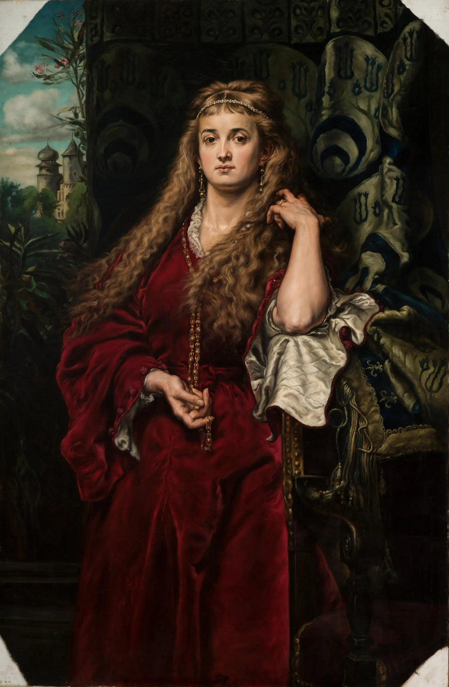 La hija del castillo - Jan Matejko