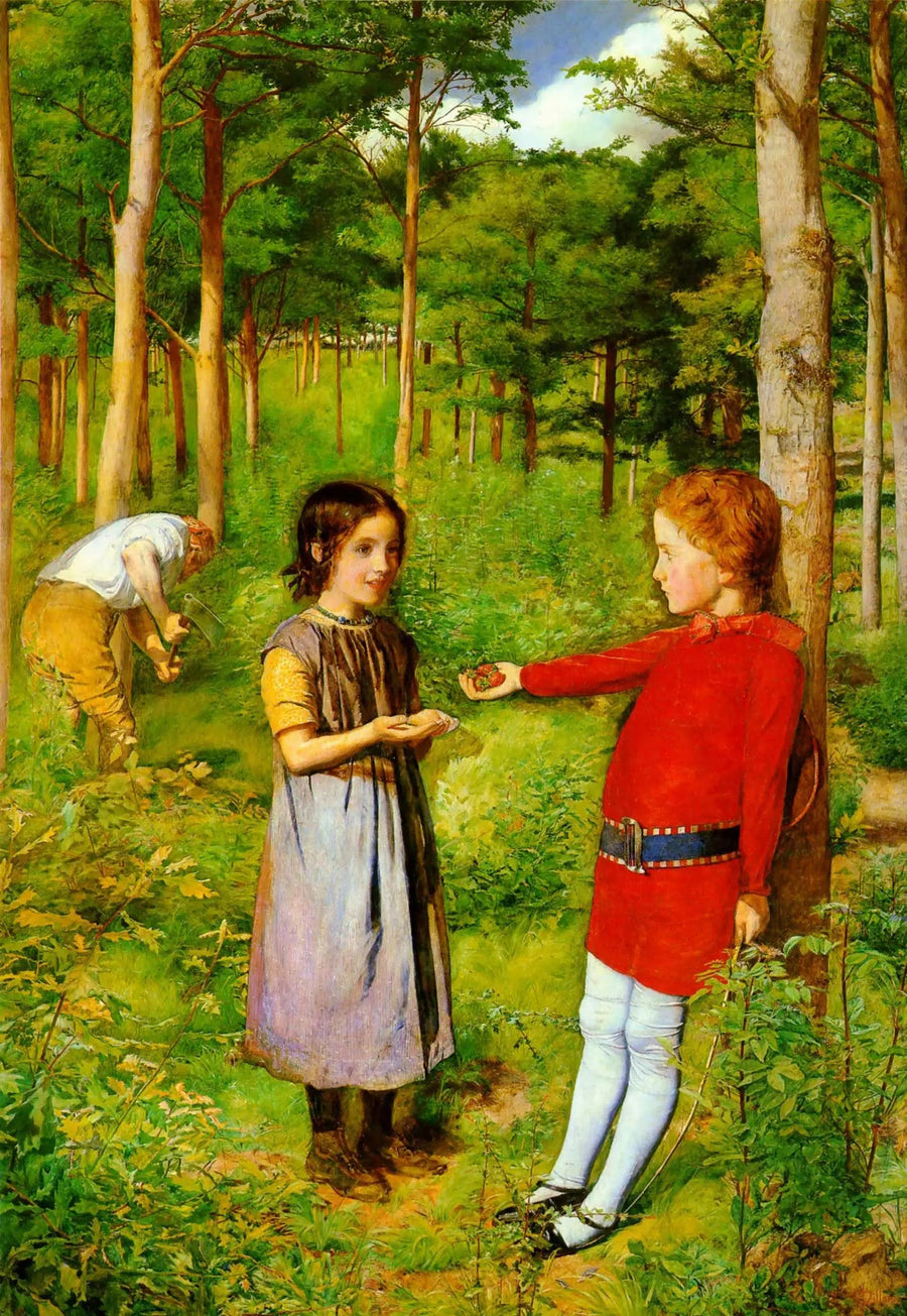 La Hija del Guardabosques - John Everett Millais