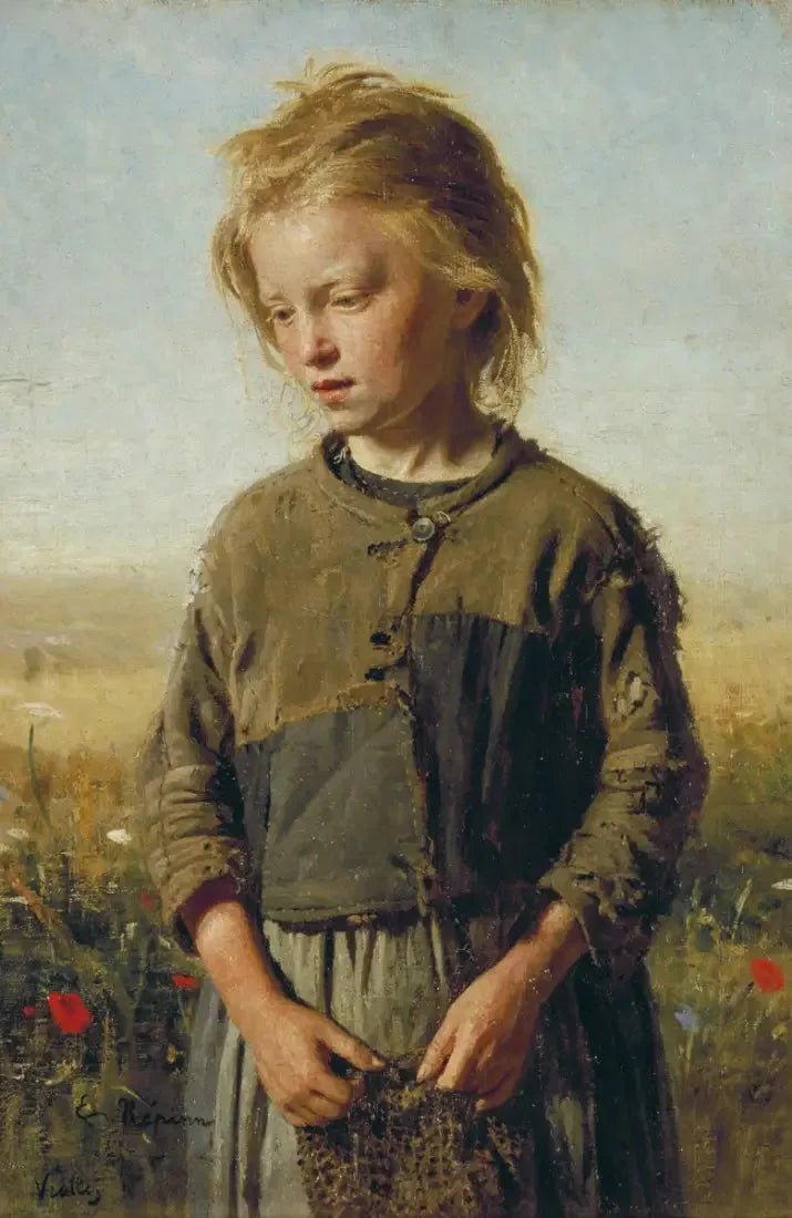 La Hija del Pescador - Ilya Repin