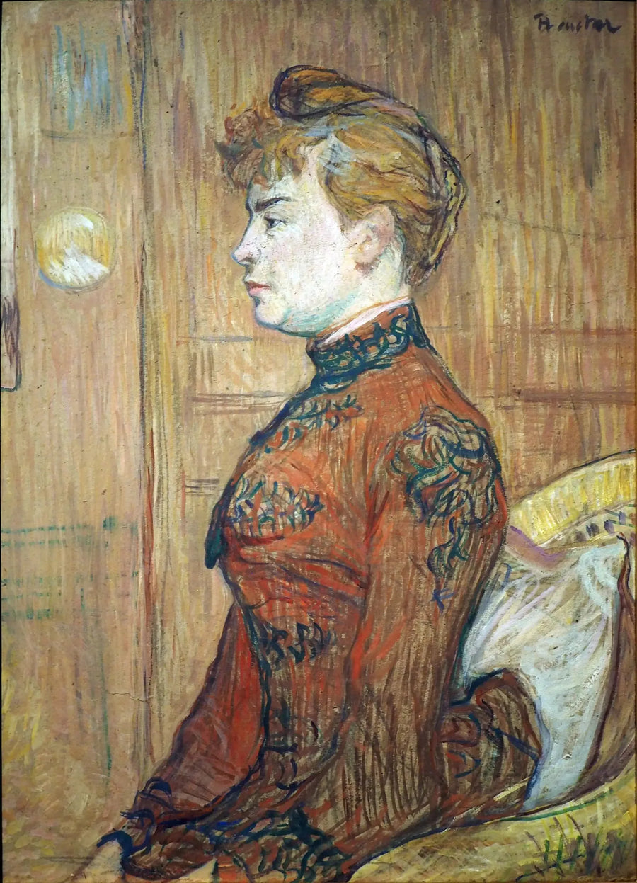 La hija del sargento de la ciudad - Henri de Toulouse-Lautrec