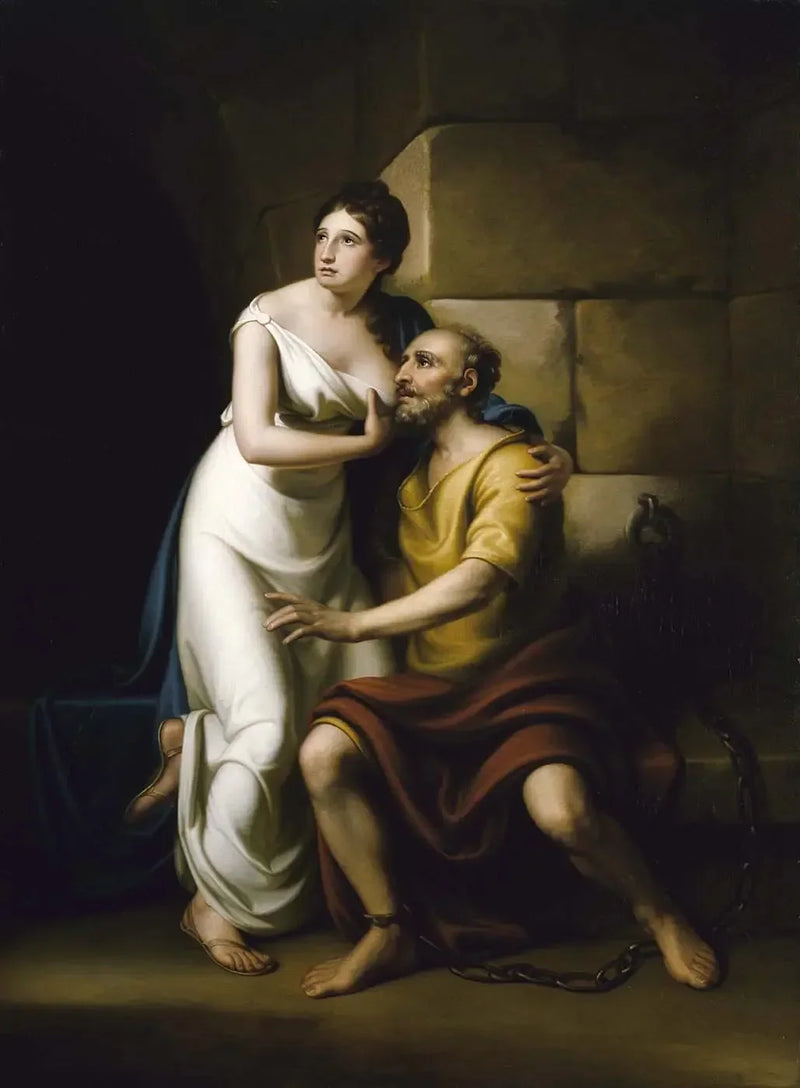La chica romana - Rembrandt Peale
