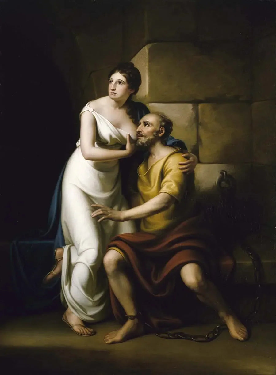 La chica romana - Rembrandt Peale