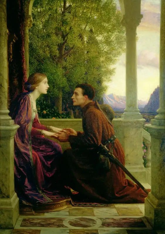 El fin de la búsqueda - Frank Bernard Dicksee