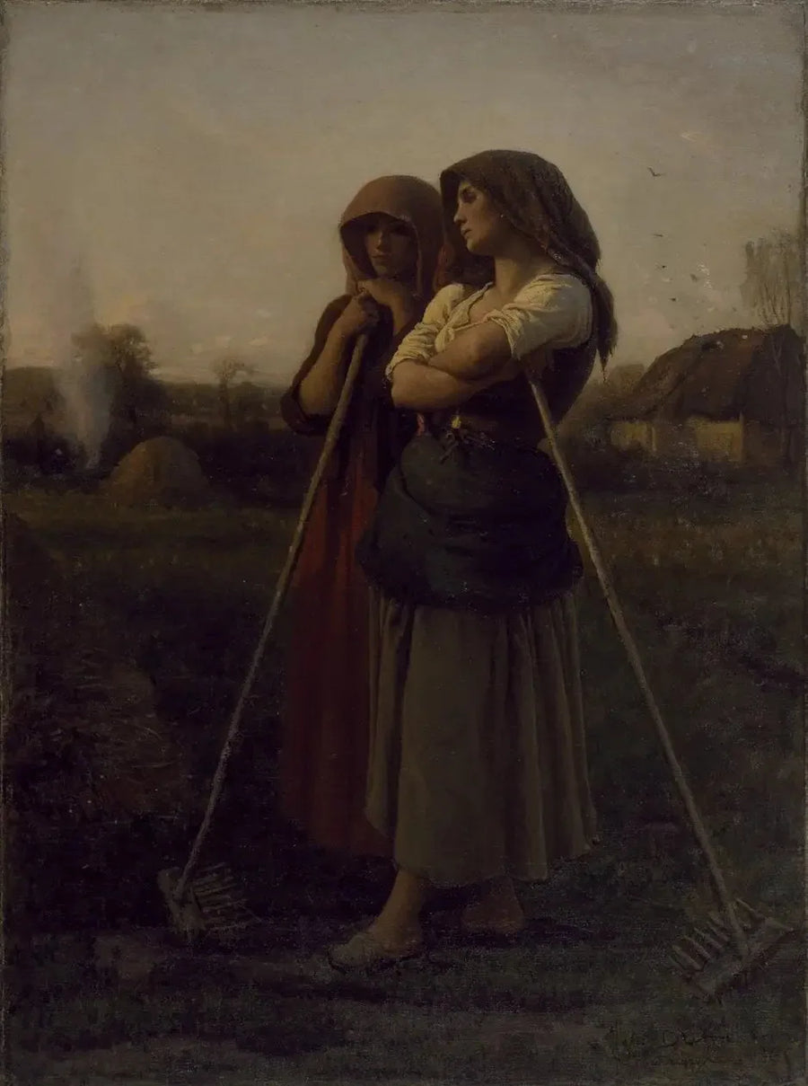 El fin del día - Jules Breton