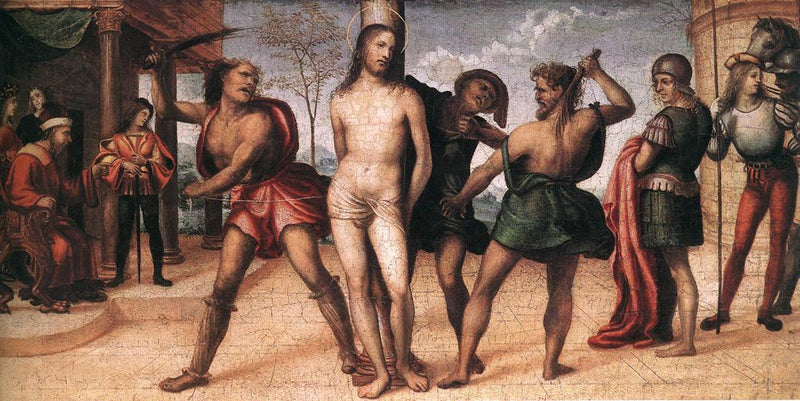 La Flagelación de Cristo - Il Sodoma (Giovanni Antonio Bazzi)