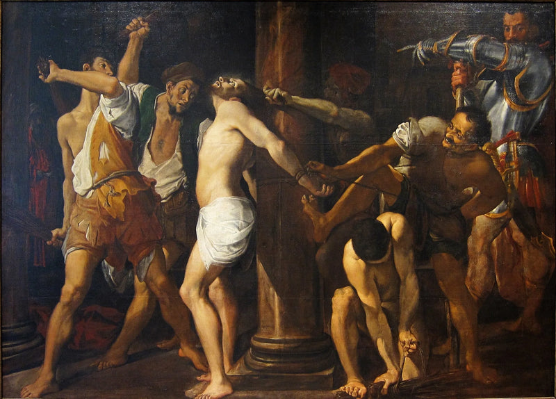 La Flagelación de Cristo - Ludovico Carracci
