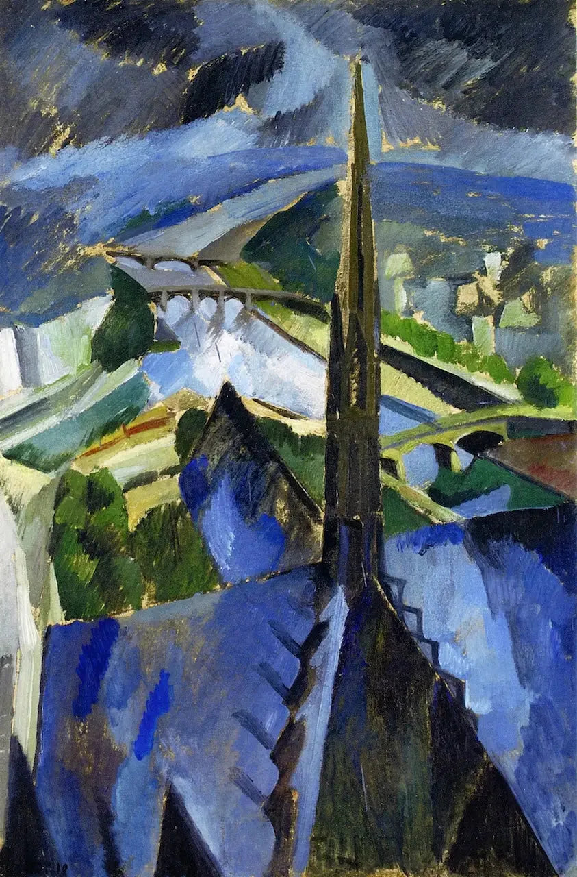 La Flecha de Notre-Dame - Robert Delaunay