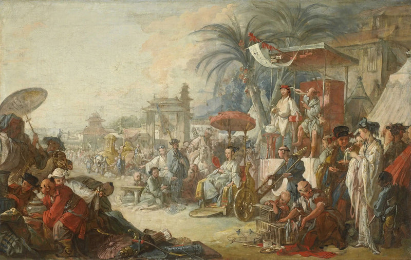 La Feria china - François Boucher