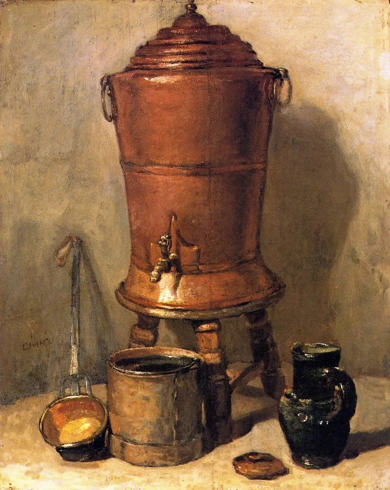 La Fuente de cobre - Jean Simeón Chardin