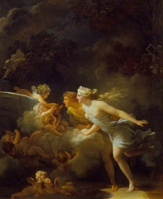 La fuente del amor - Jean-Honoré Fragonard