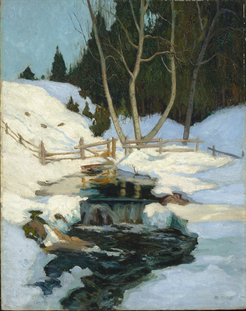 Las nieves derretidas - Maurice Galbraith Cullen