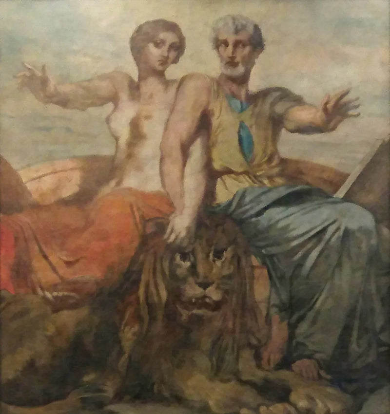 La Fuerza y el Orden - Théodore Chassériau