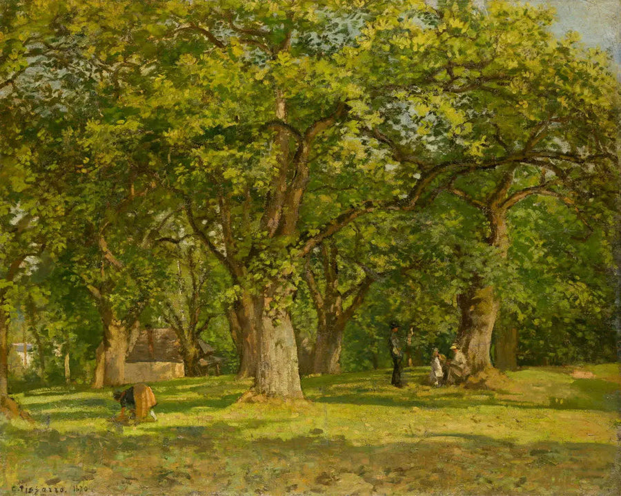 El Bosque - Camille Pissarro