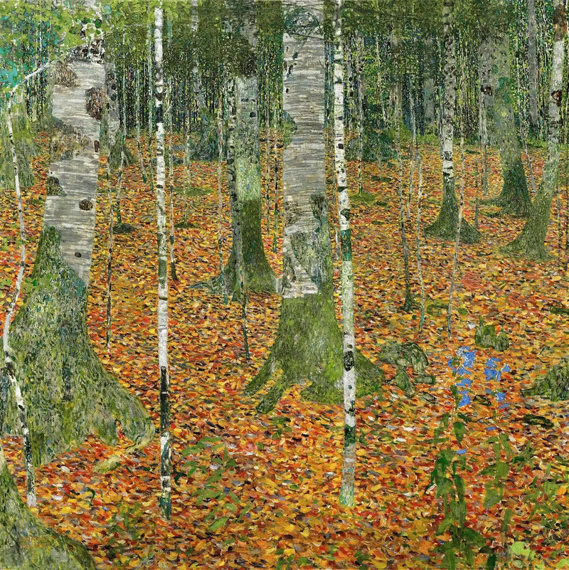 El Bosque de abedules - Gustav Klimt