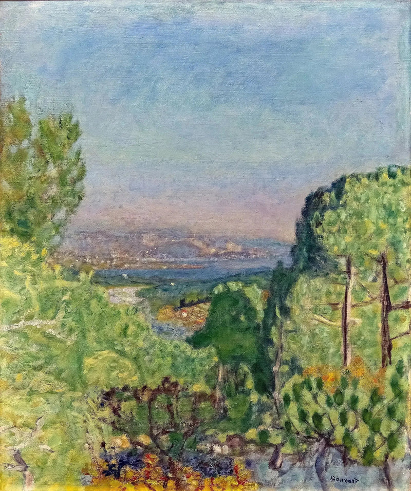 El Bosque de pinos - Pierre Bonnard