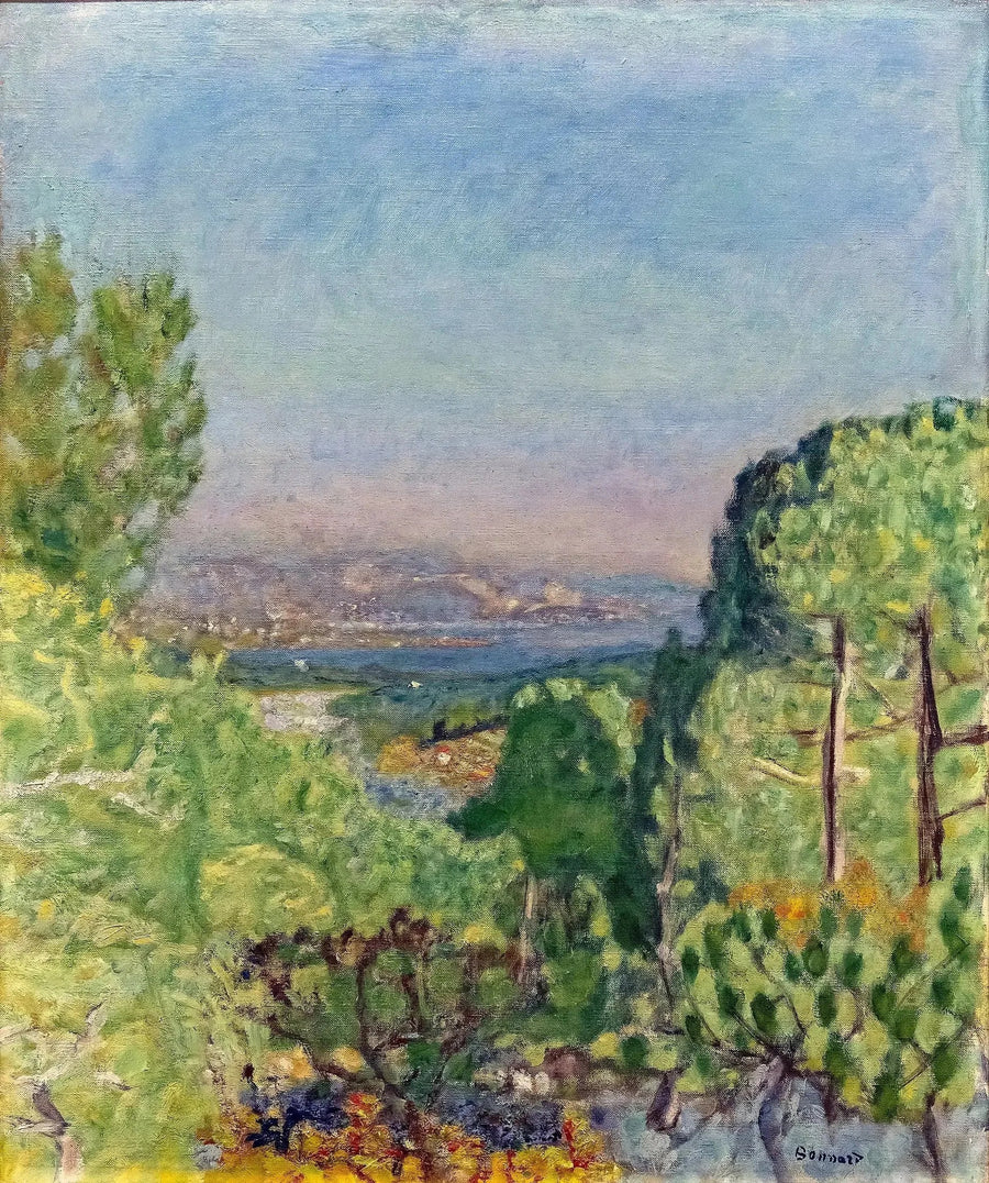 El Bosque de pinos - Pierre Bonnard