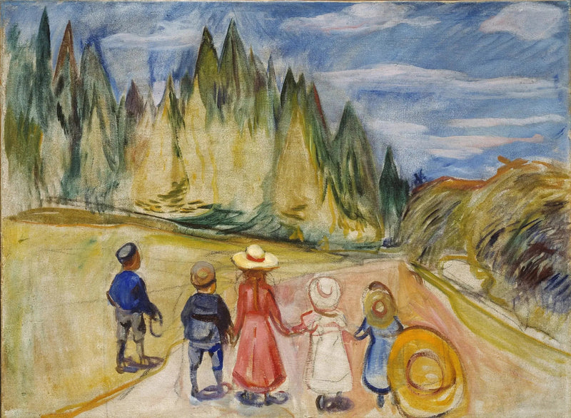 El Bosque Encantado - Edvard Munch