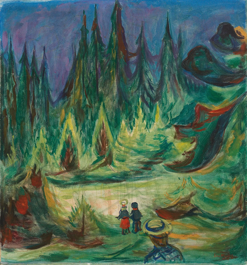 El Bosque Encantado - Edvard Munch