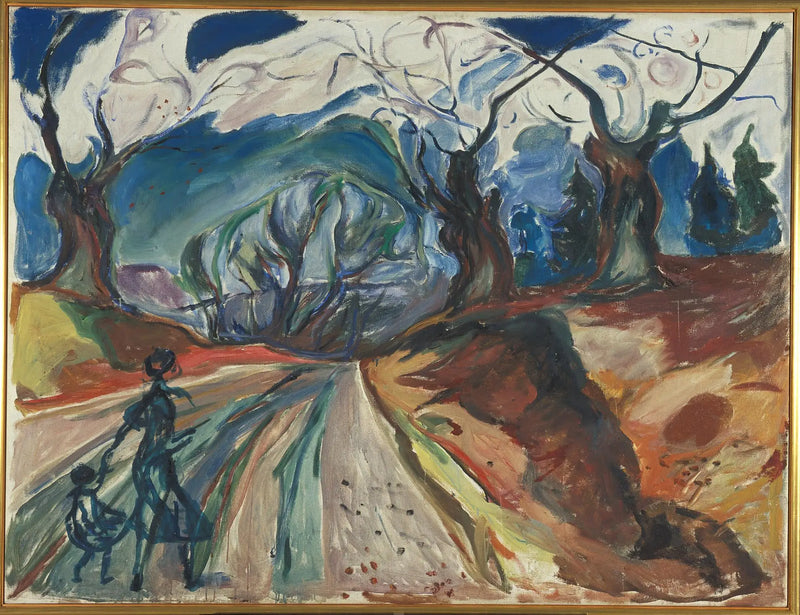 El Bosque mágico - Edvard Munch