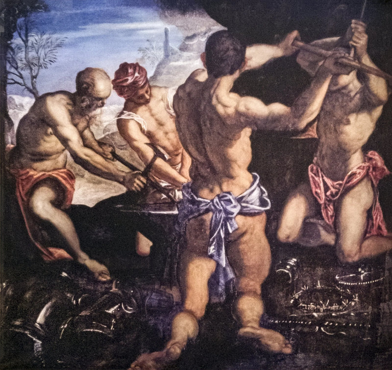 La forja de Vulcano - Jacopo Tintoretto