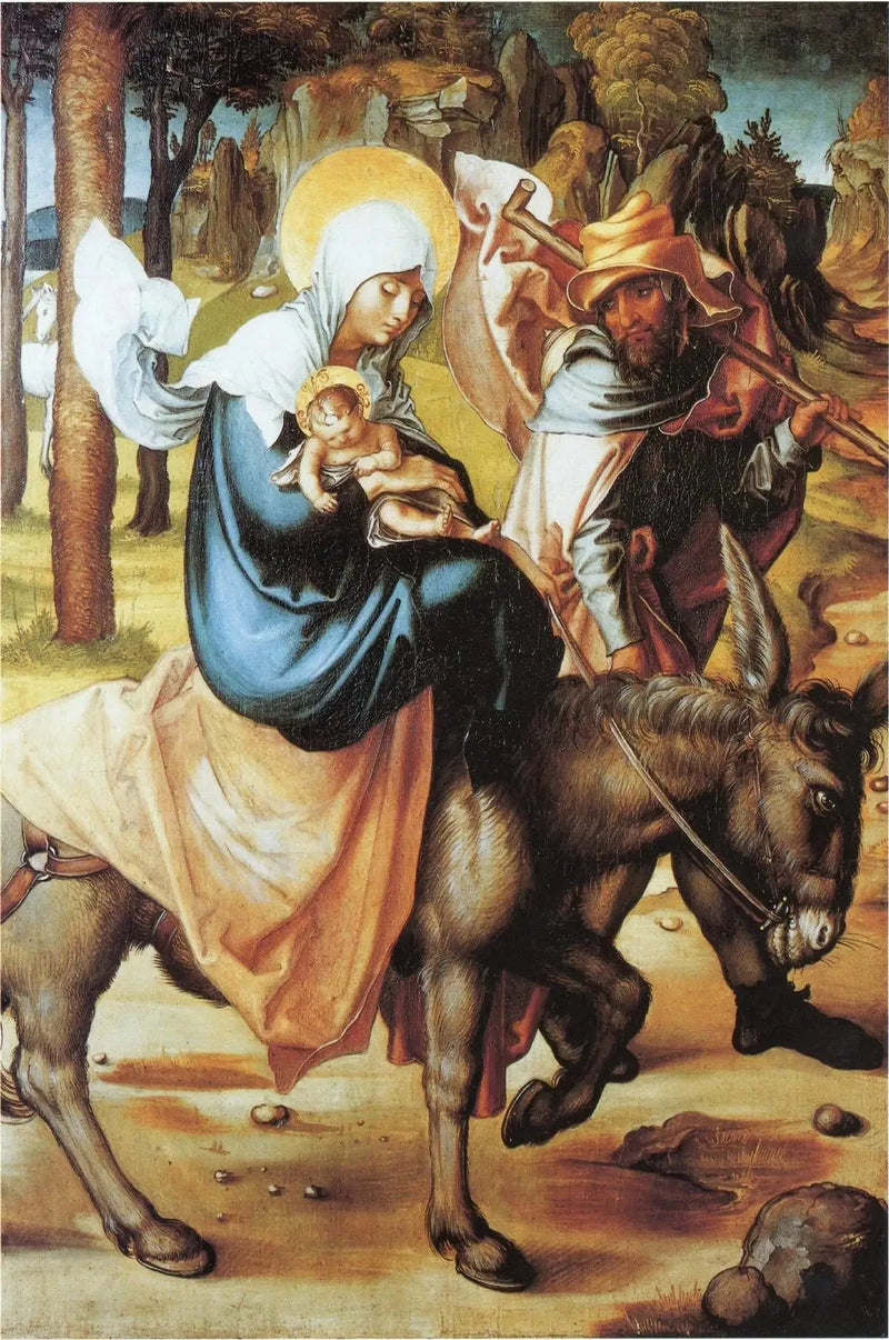 La huida a Egipto - Albrecht Dürer