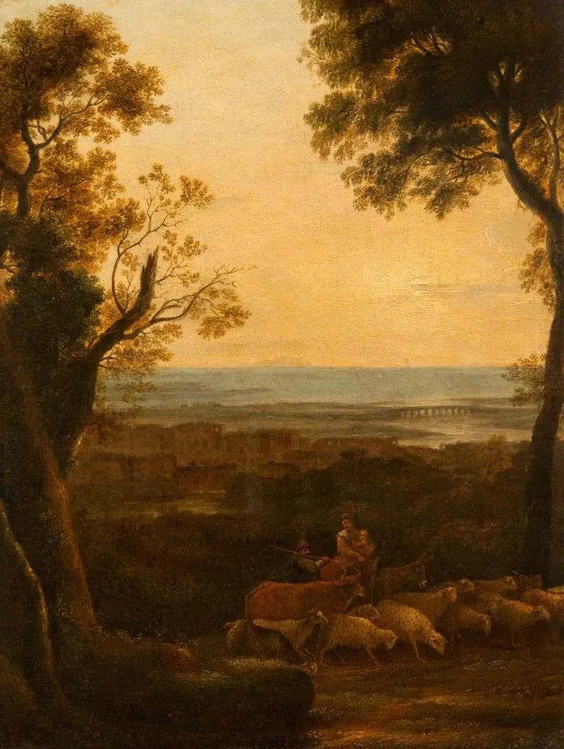 La huida a Egipto - Claude Lorrain