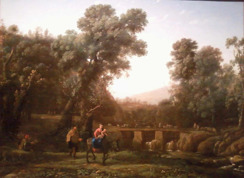 La Huida a Egipto - Claude Lorrain