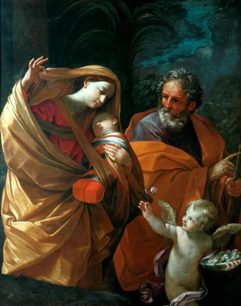 La huida a Egipto - Guido Reni